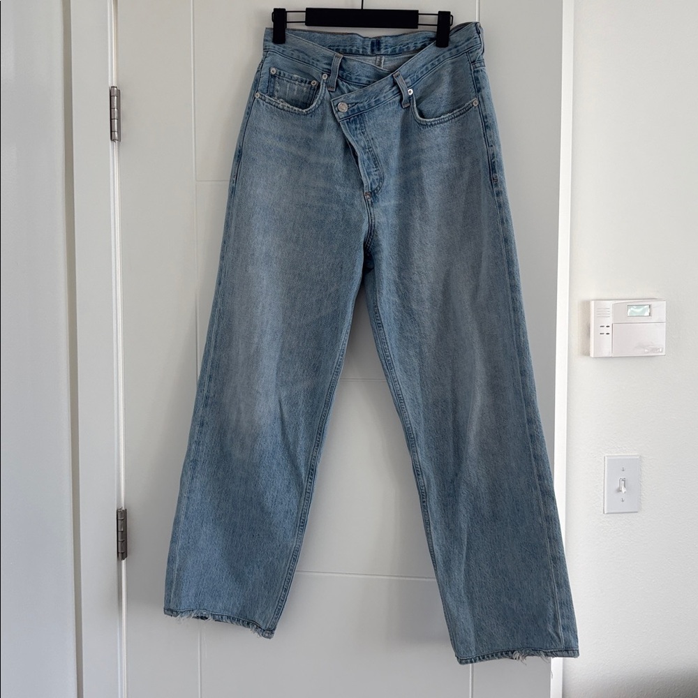 AGOLDE Criss Cross Jeans